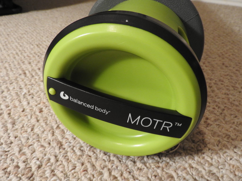 MOTR device by balanced body for workouts