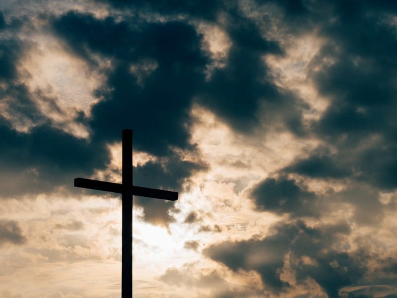 picture of cross for thinking about lenten resolution